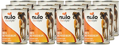 Nulo Freestyle pavo y patata dulce, textura crujiente atractiva para estimular el apetito