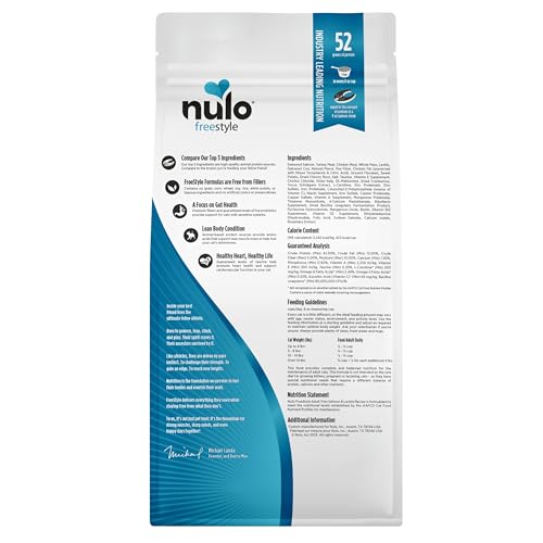 Nulo Freestyle Trim sachet 2 lb pratique pour essai et transition alimentaire.