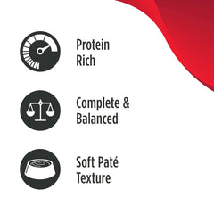Nulo Freestyle Paté, textura suave, ideal para una experiencia de comida agradable.
