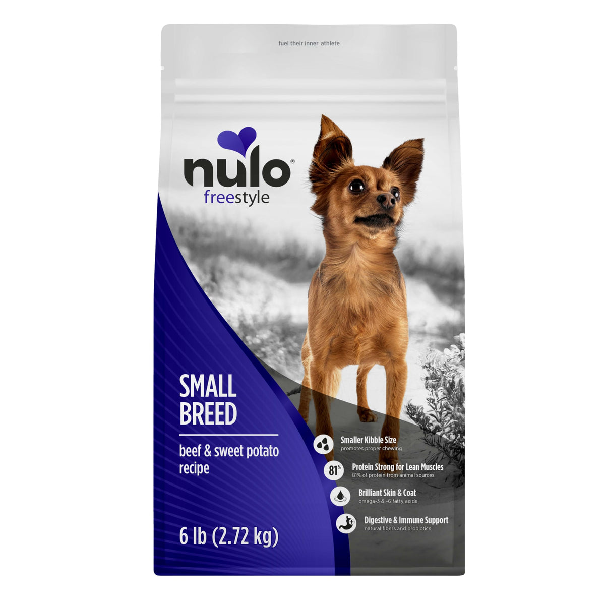 Nulo Freestyle croquetas pequeñas para perro pequeño facilitan la masticación