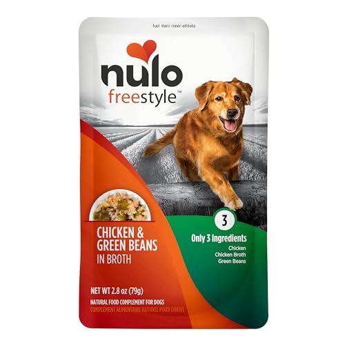 Nulo Freestyle servi en assiette, parfait comme topping pour repas canine