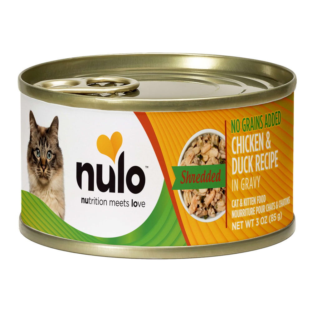 Proteína de pollo y pato para gusto carnoso.