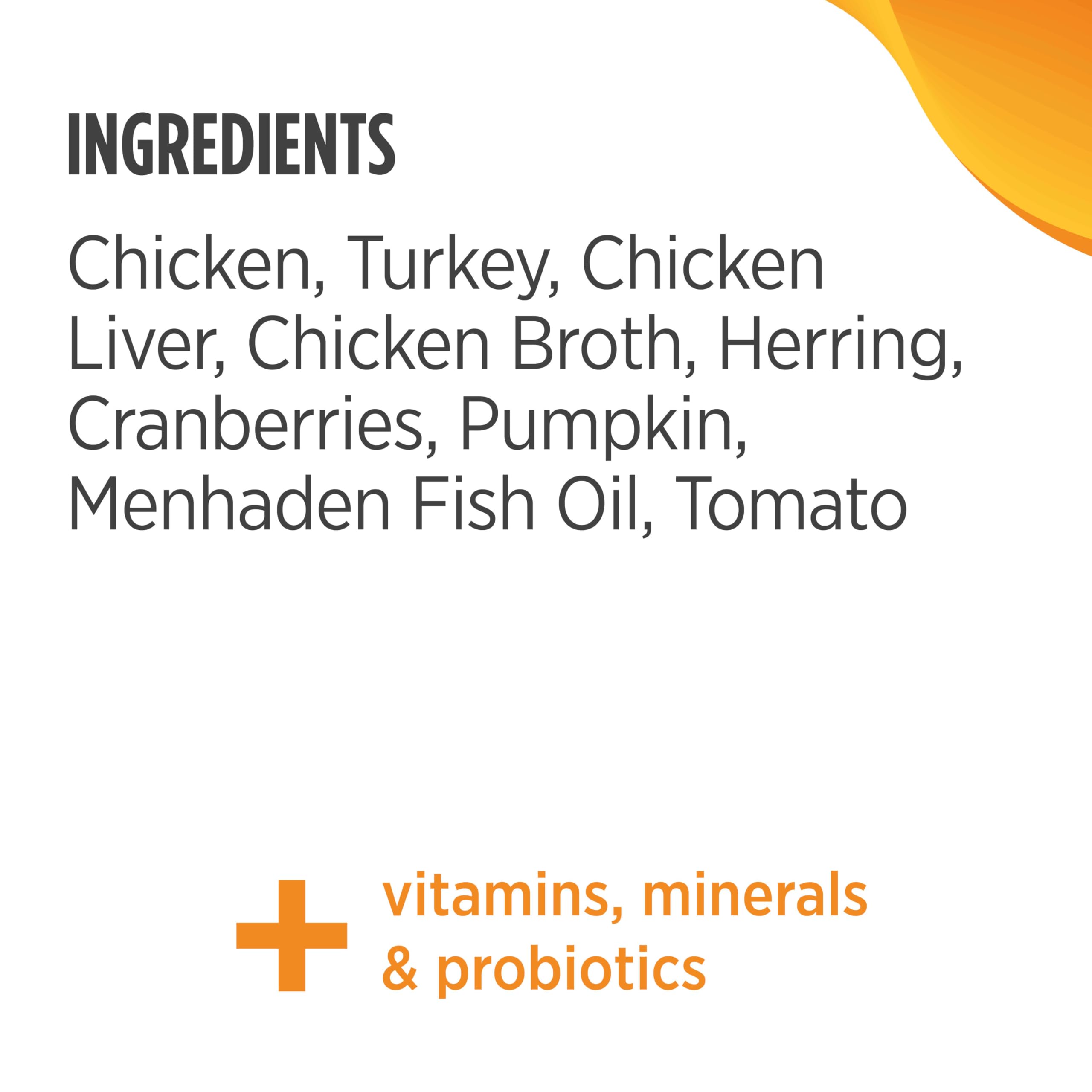 Etiqueta de Nulo muestra ingredientes de alta calidad