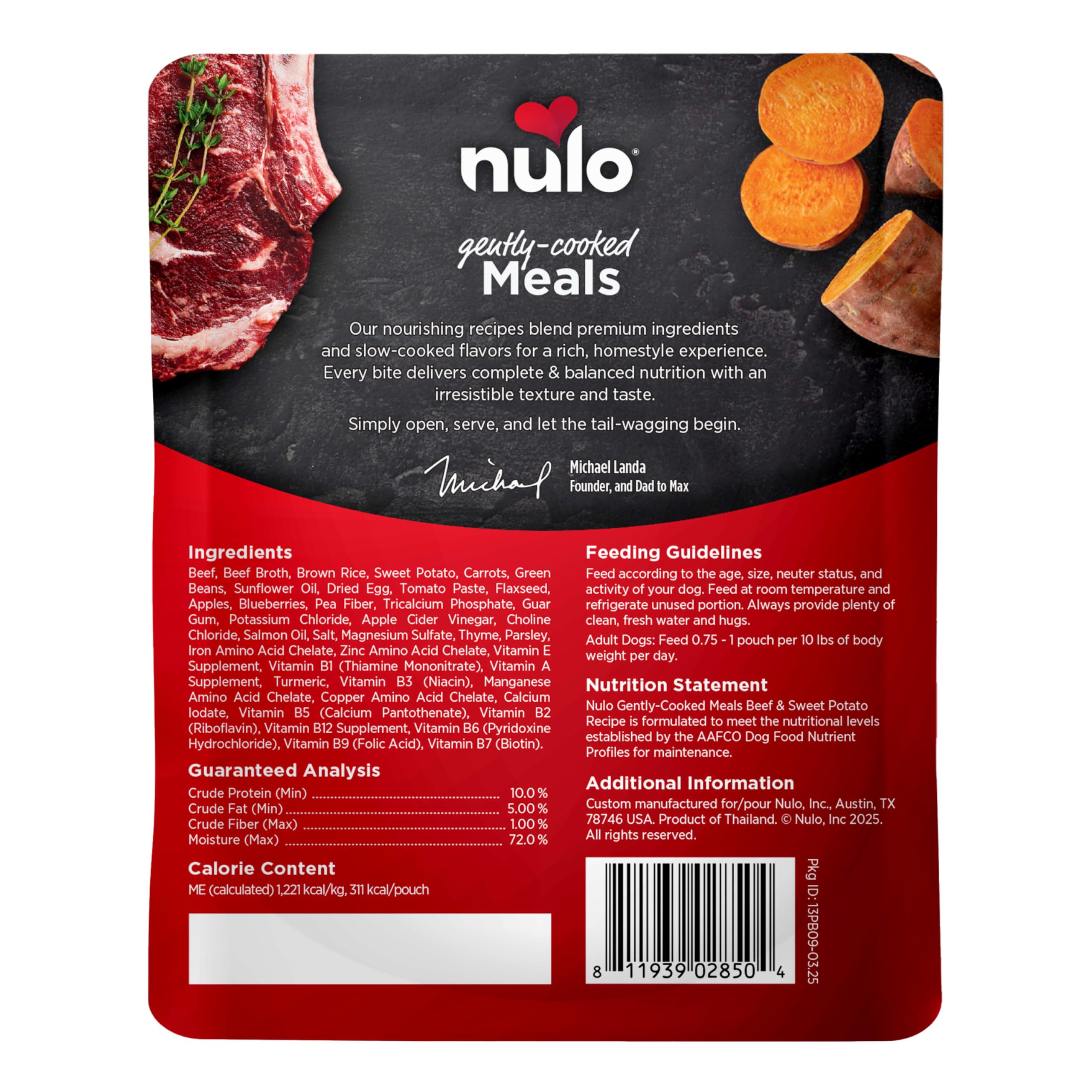 Nulo pack ocho unidades frente, opción familiar.