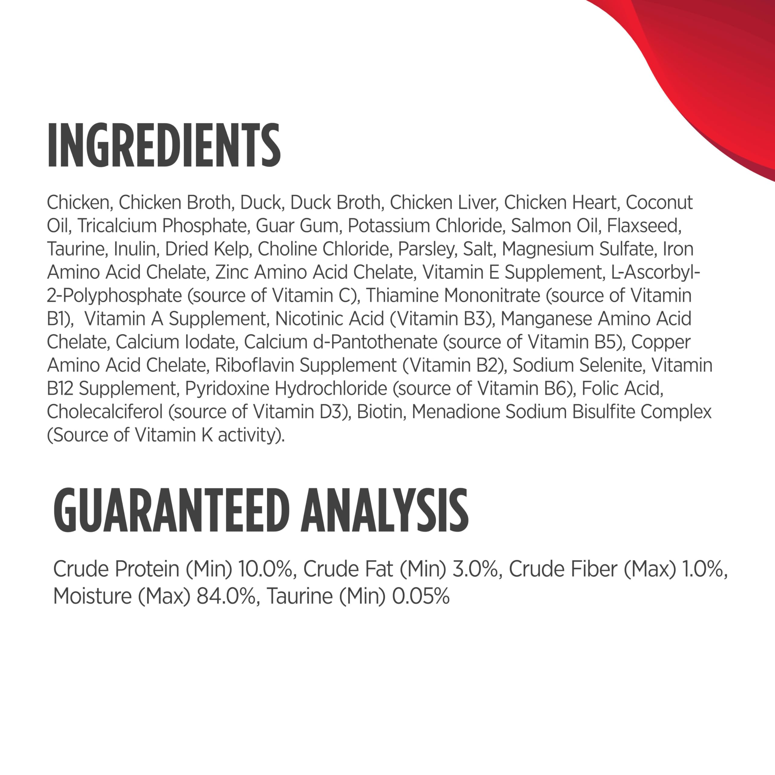 Nulo Real, contiene órganos para variedad de sabores y textura.