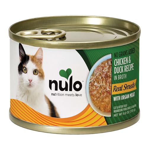 Nulo Real Shreds en caldo de humedad alta para gatitos y gatos.