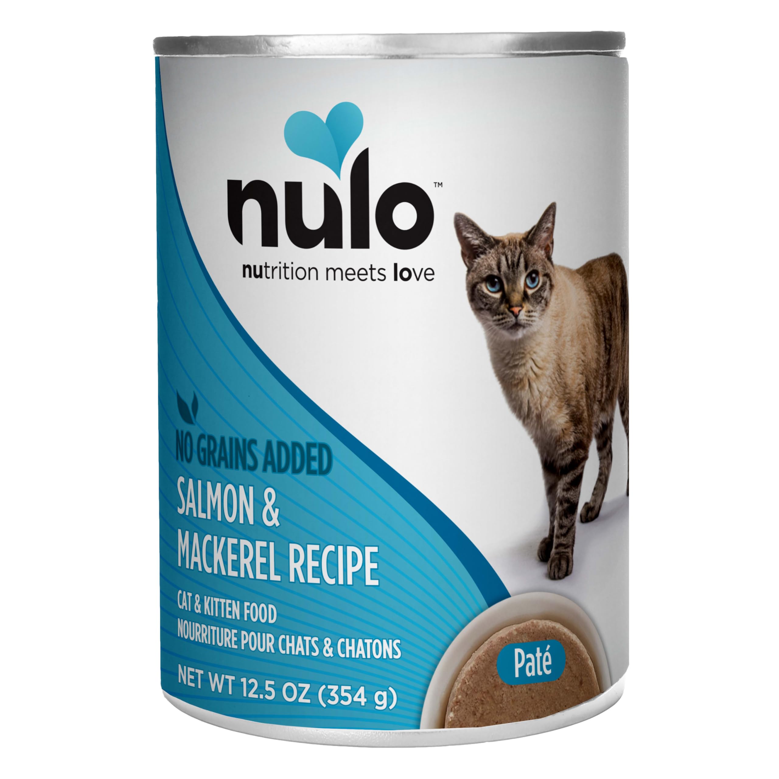 Latas Nulo de paté para gatos, fácil apertura y porciones preparadas.