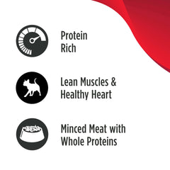 Nulo ingredientes sin granos para gatos con proteína de calidad.