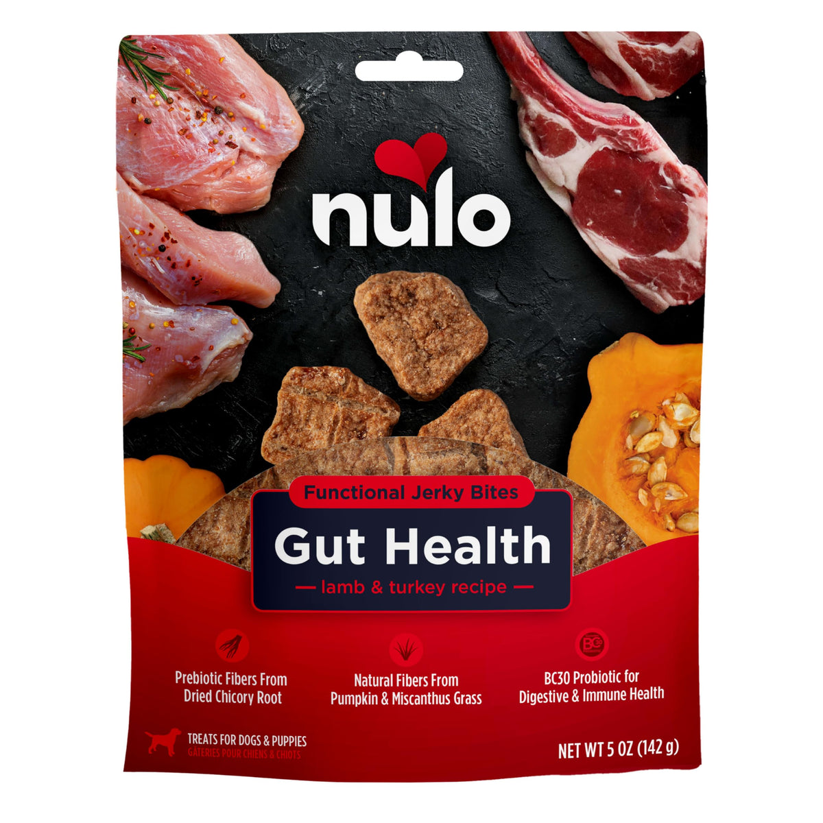 Nulo Tiras Funcionales en empaque, promueven la salud intestinal.