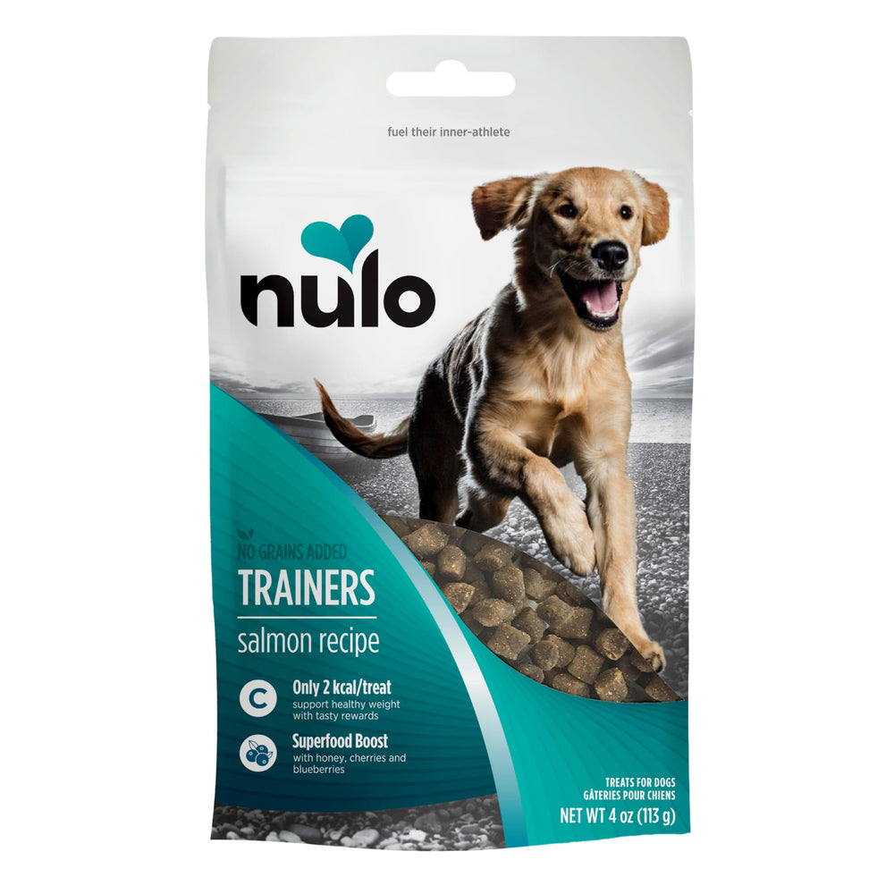 Nulo Trainers Receta de Salmón, premio sin grano para entrenamiento y control de peso