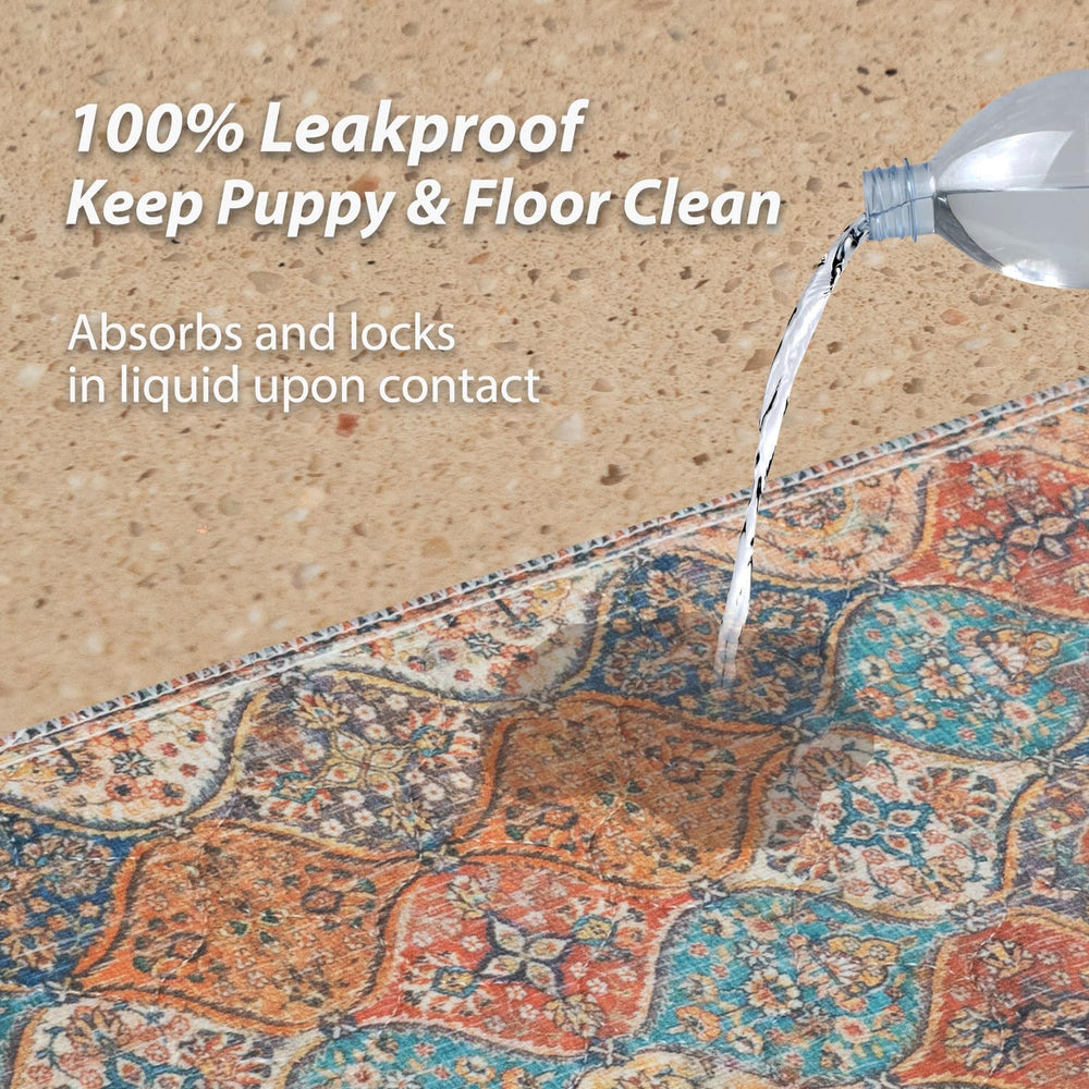 Nunubaby almohadilla antideslizante crema 36x36, base estable para el descanso del perro.