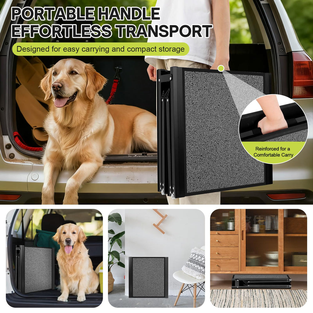 NUOBESTY rampa para uso en SUV y camionetas, entrada suave para perros mayores.