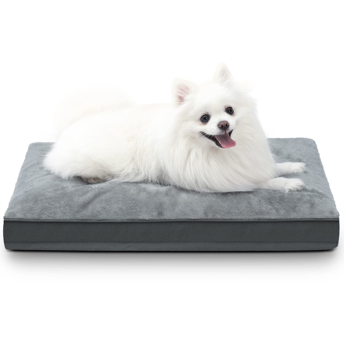 Cama de lujo NUPIDA con superficie de terciopelo para confort inmediato.