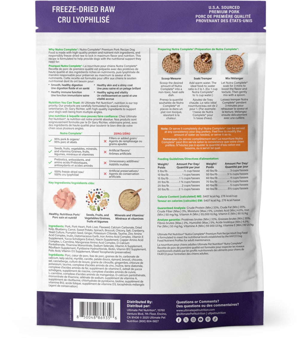 Nutra Complete: cuchara medidora para dosificar fácilmente