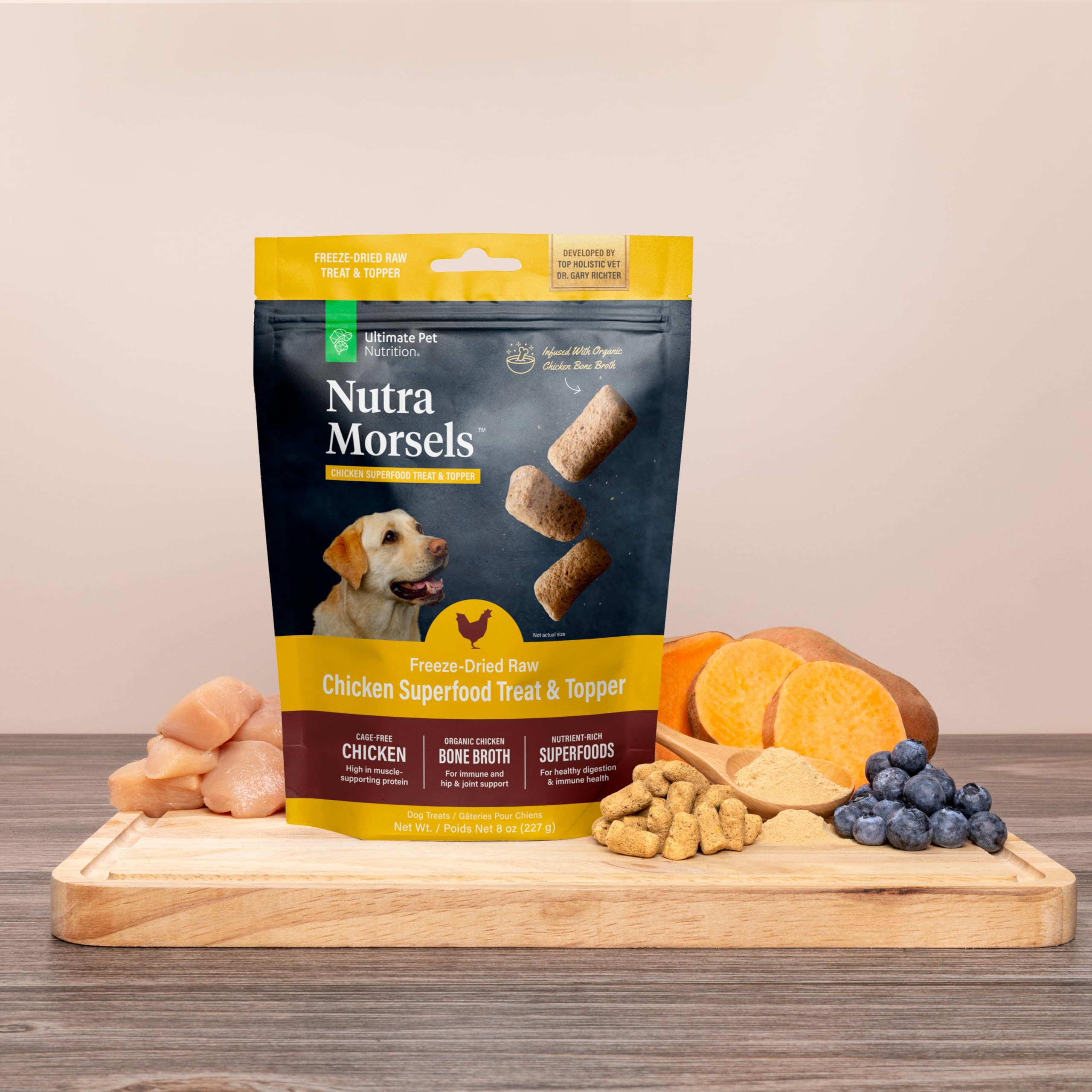 Nutra Morsels desarrollado por el Dr. Gary Richter.
