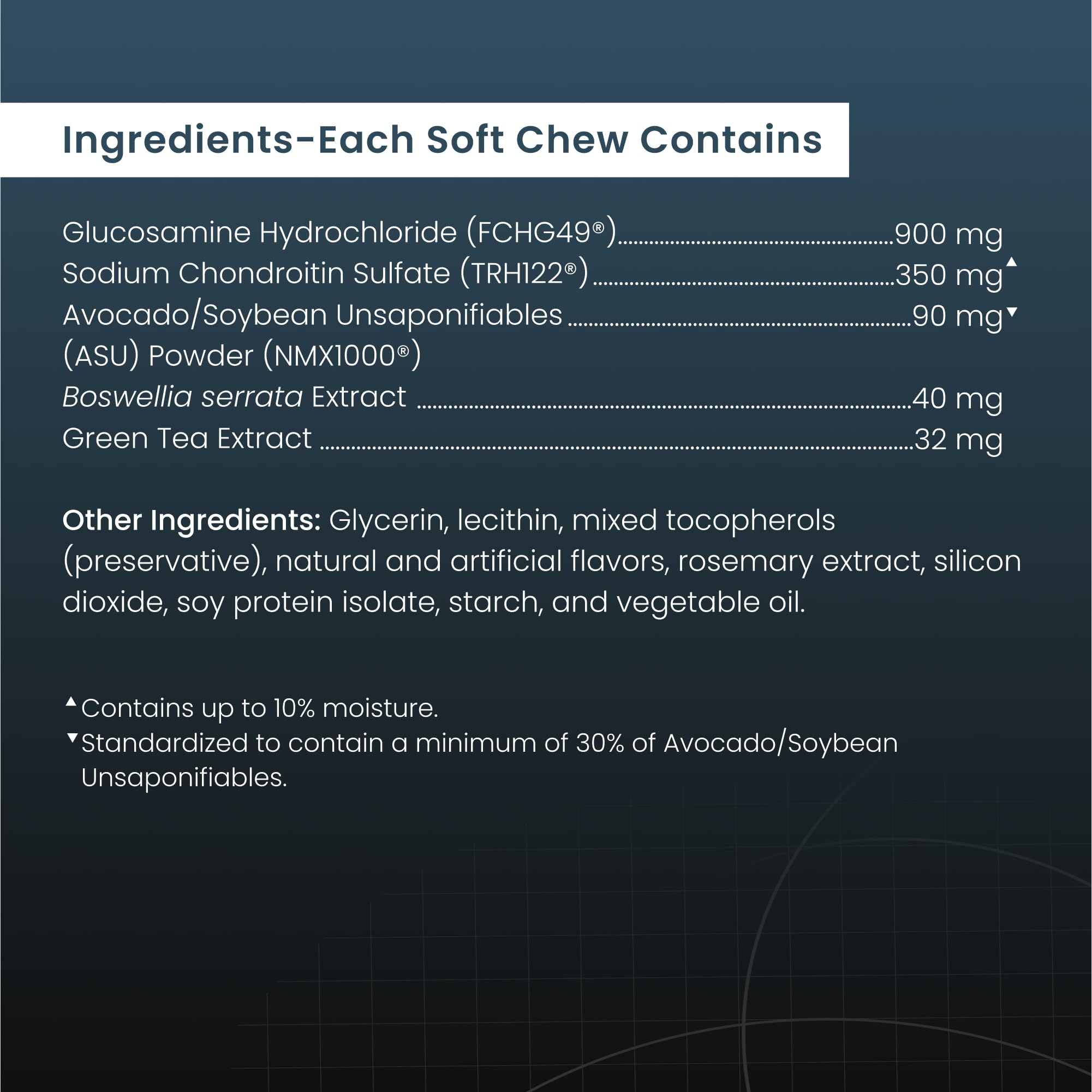 Extracto de Boswellia serrata en Dasuquin para un perfil de apoyo natural.