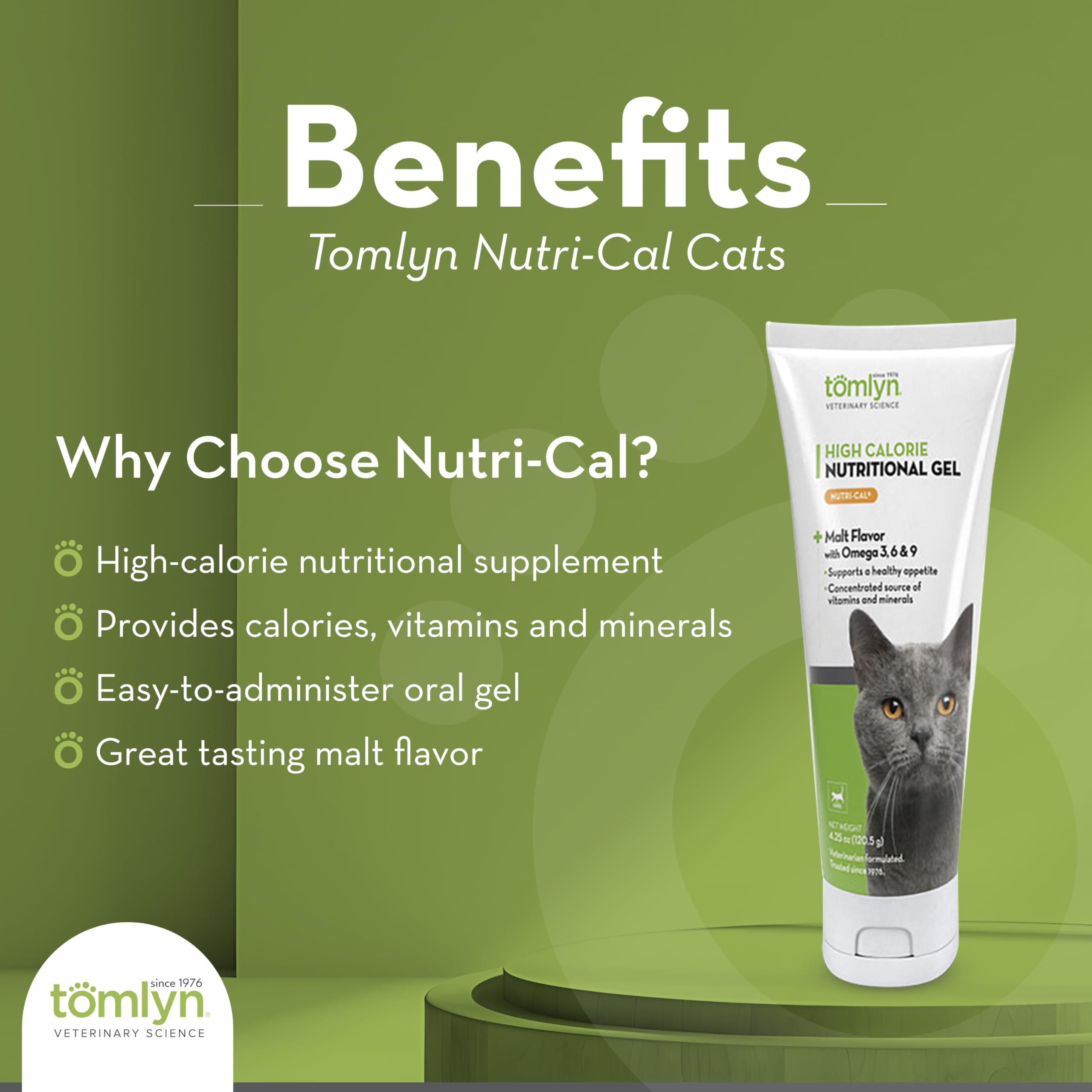 Nutri-Cal tubo de 4.25 oz, fácil de administrar.