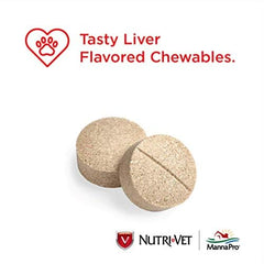Nutri-Vet Aspirina para perros grandes, dosificación simple para administrar dosis con seguridad.