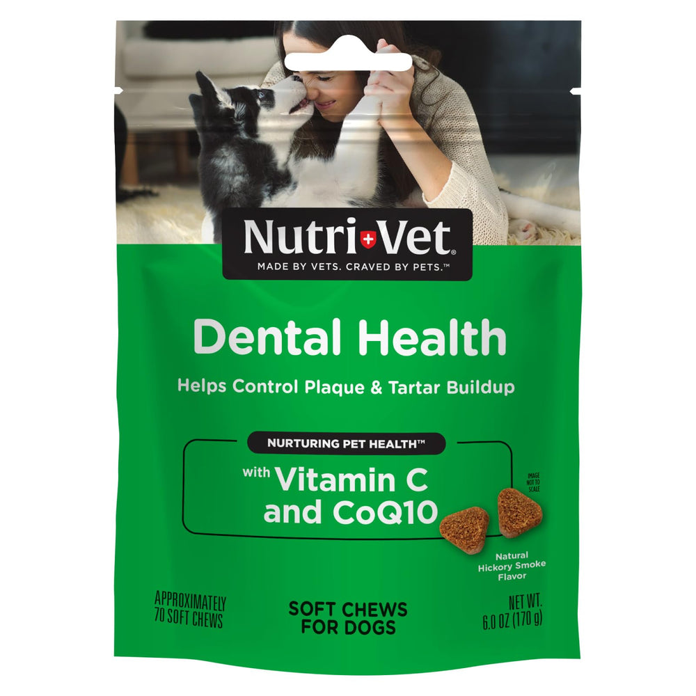 Nutri-Vet paquete de 70 unidades para apoyo diario a la higiene dental