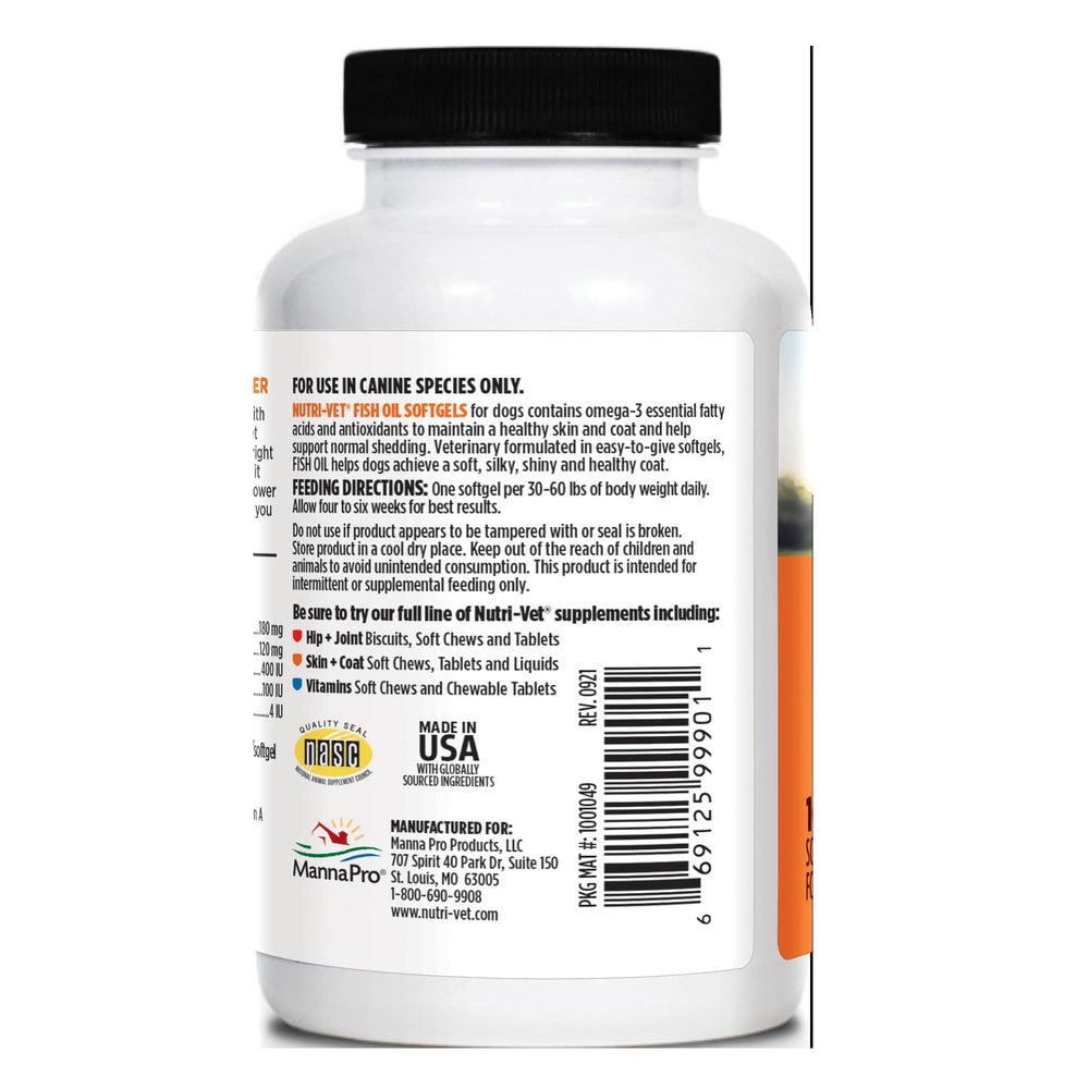 Nutri-Vet Envase práctico para un suministro confiable.