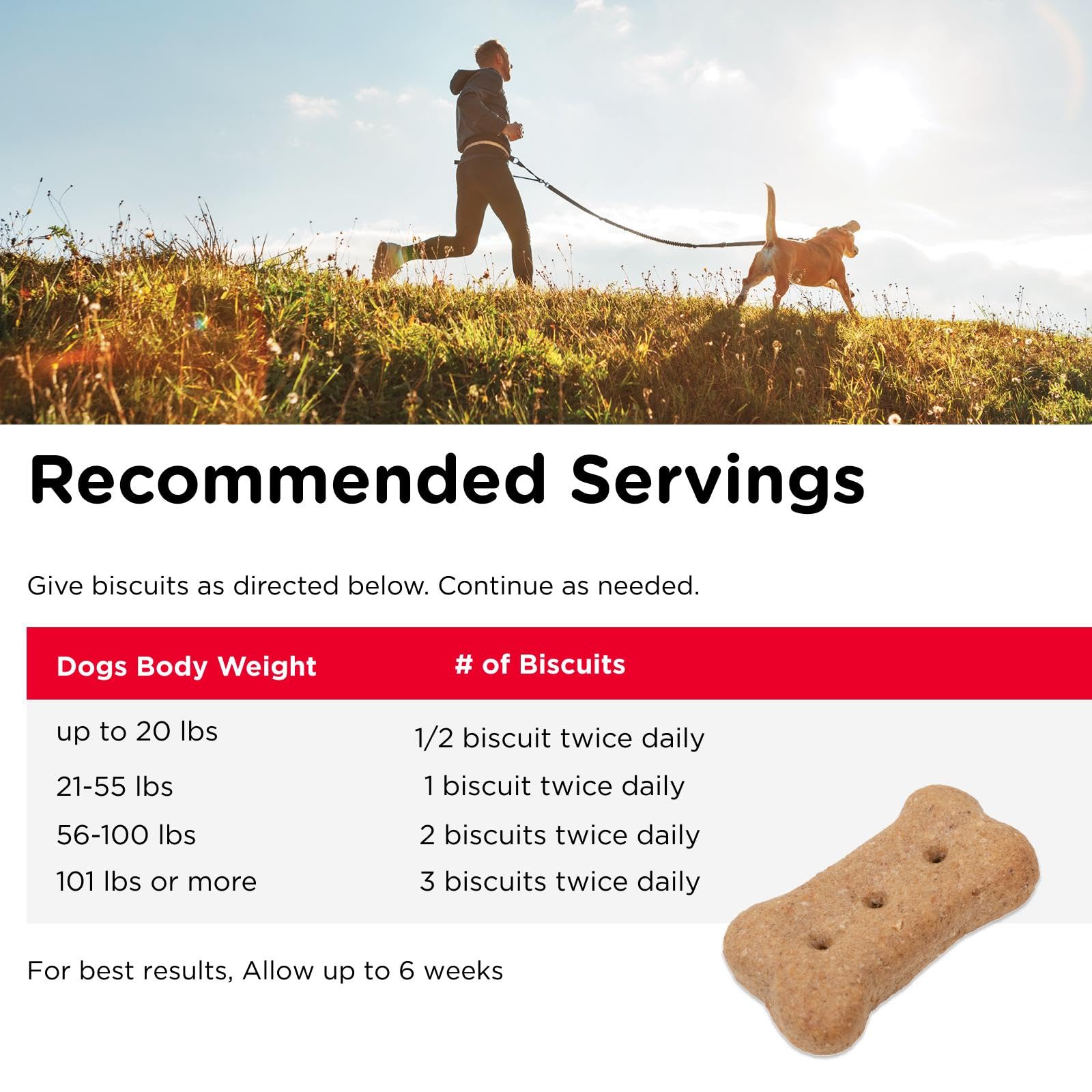 Galletas Nutri-Vet de alta calidad para bienestar articular en perros.