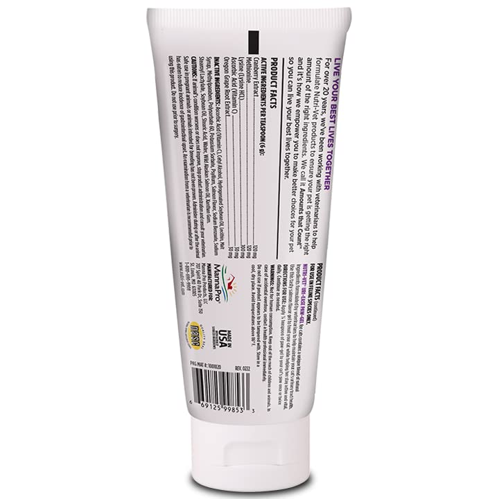 Nutri-Vet Uri-Ease-apoyo-urinario-gato: complemento práctico para el cuidado diario.