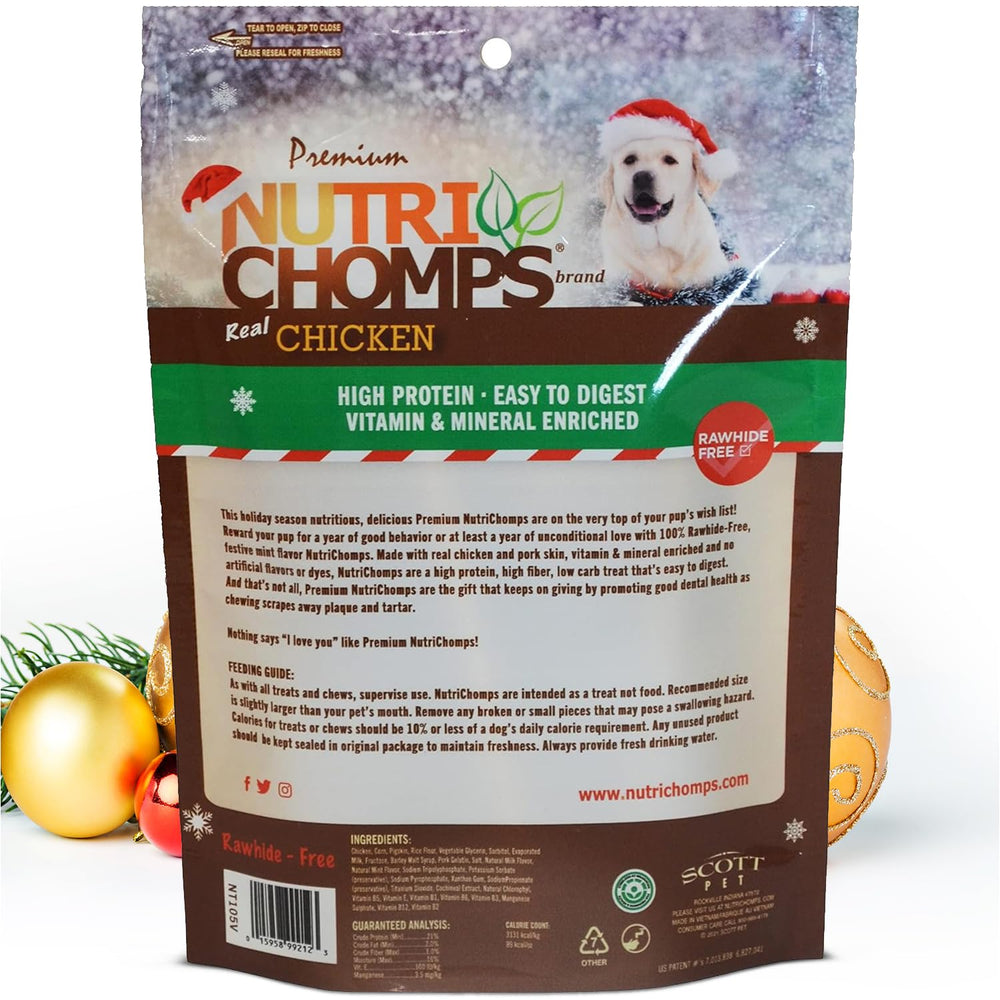 NutriChomps tamaño apto para todas las razas, 5 pulgadas de longitud