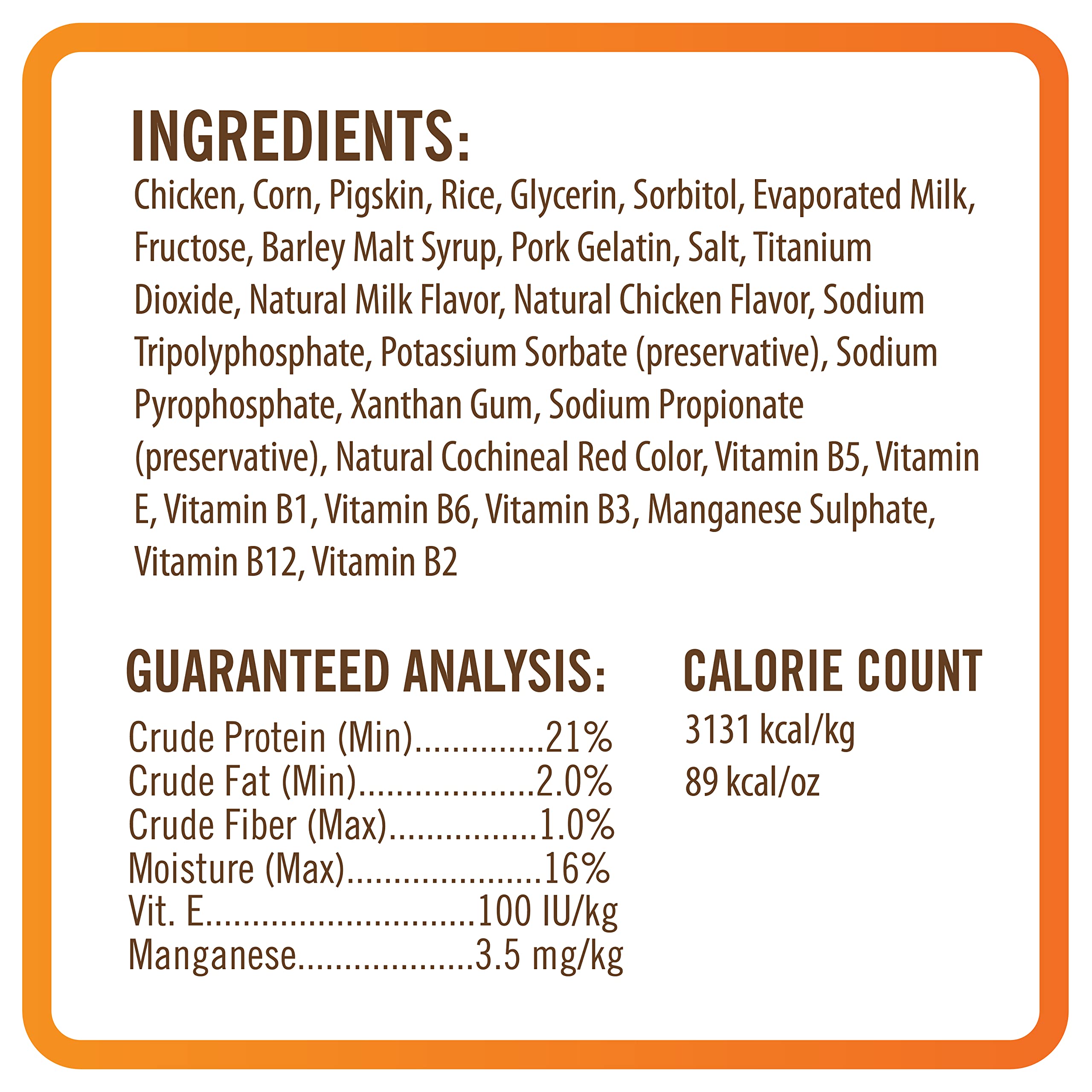 NutriChomps twists con piel de cerdo real como base proteica para perros