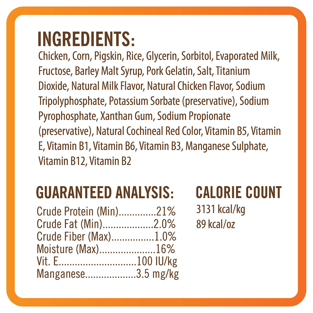 NutriChomps twists con piel de cerdo real como base proteica para perros