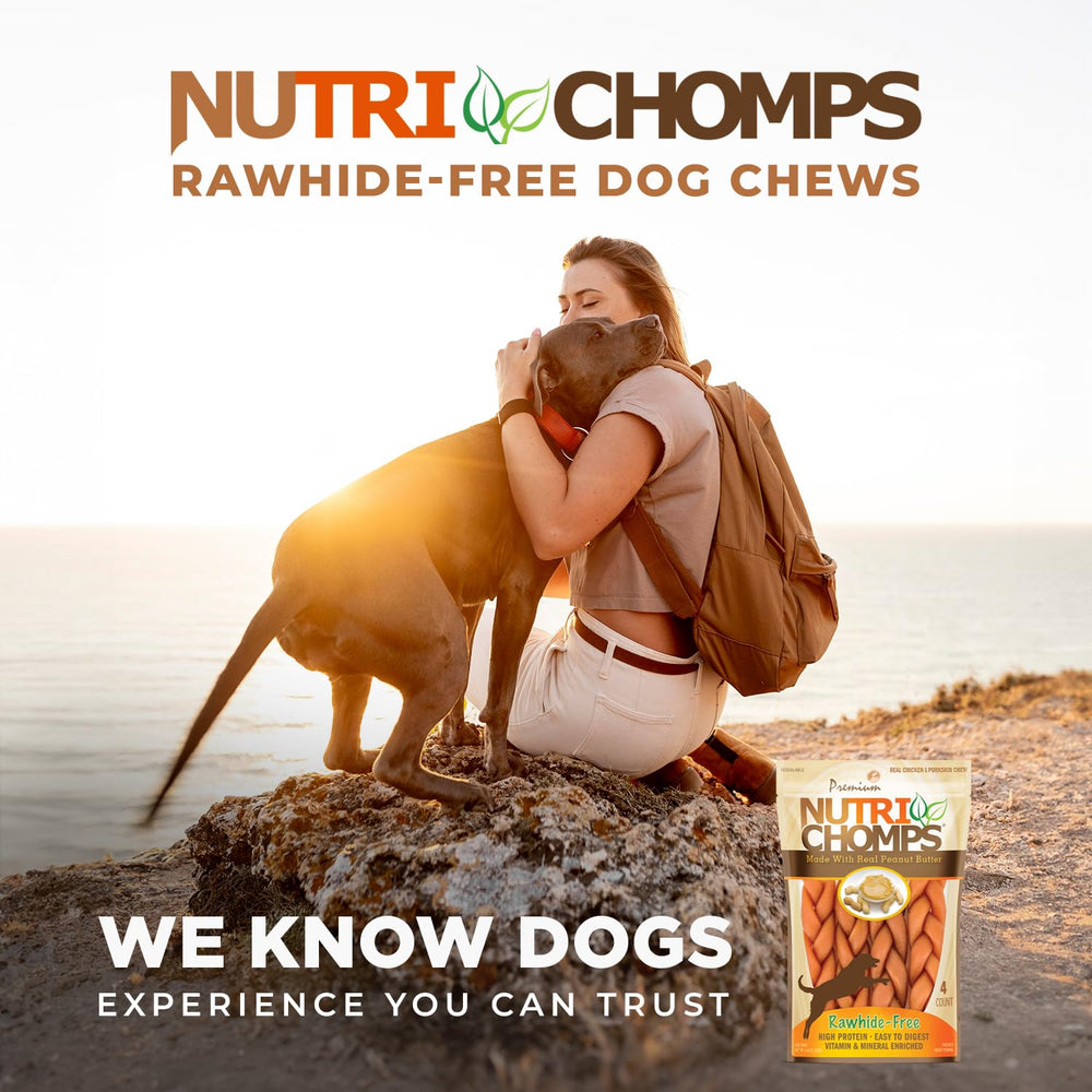 NutriChomps uso diario para perros de todas las tallas, opción versátil.