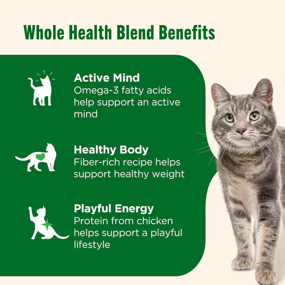 Nutrish alimento natural apto para gatos de todas las edades y etapas