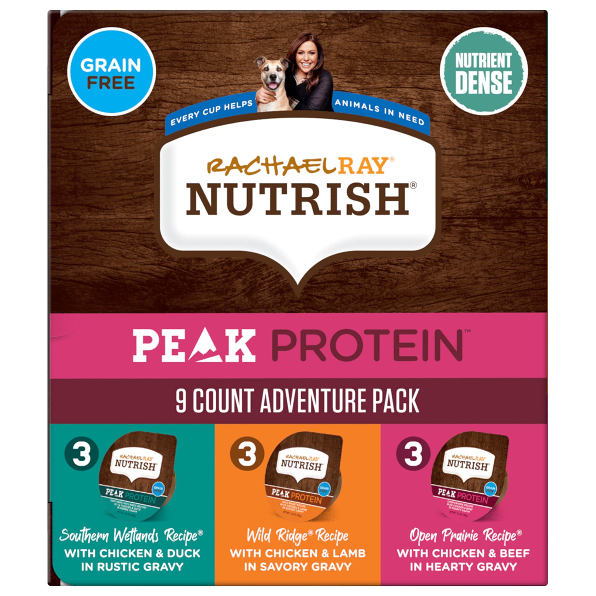 Nutrish Peak Protein: pollo y pato en salsa rústica, sabor que anima la cena