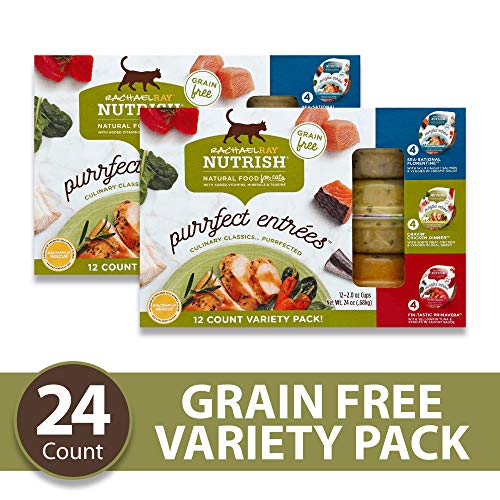 Nutrish Purrfect Entrees, taza de 2 oz, cena de pollo sabrosa.