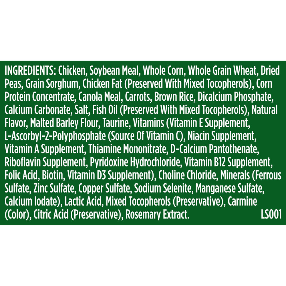 Hecho en Estados Unidos con ingredientes seleccionados.