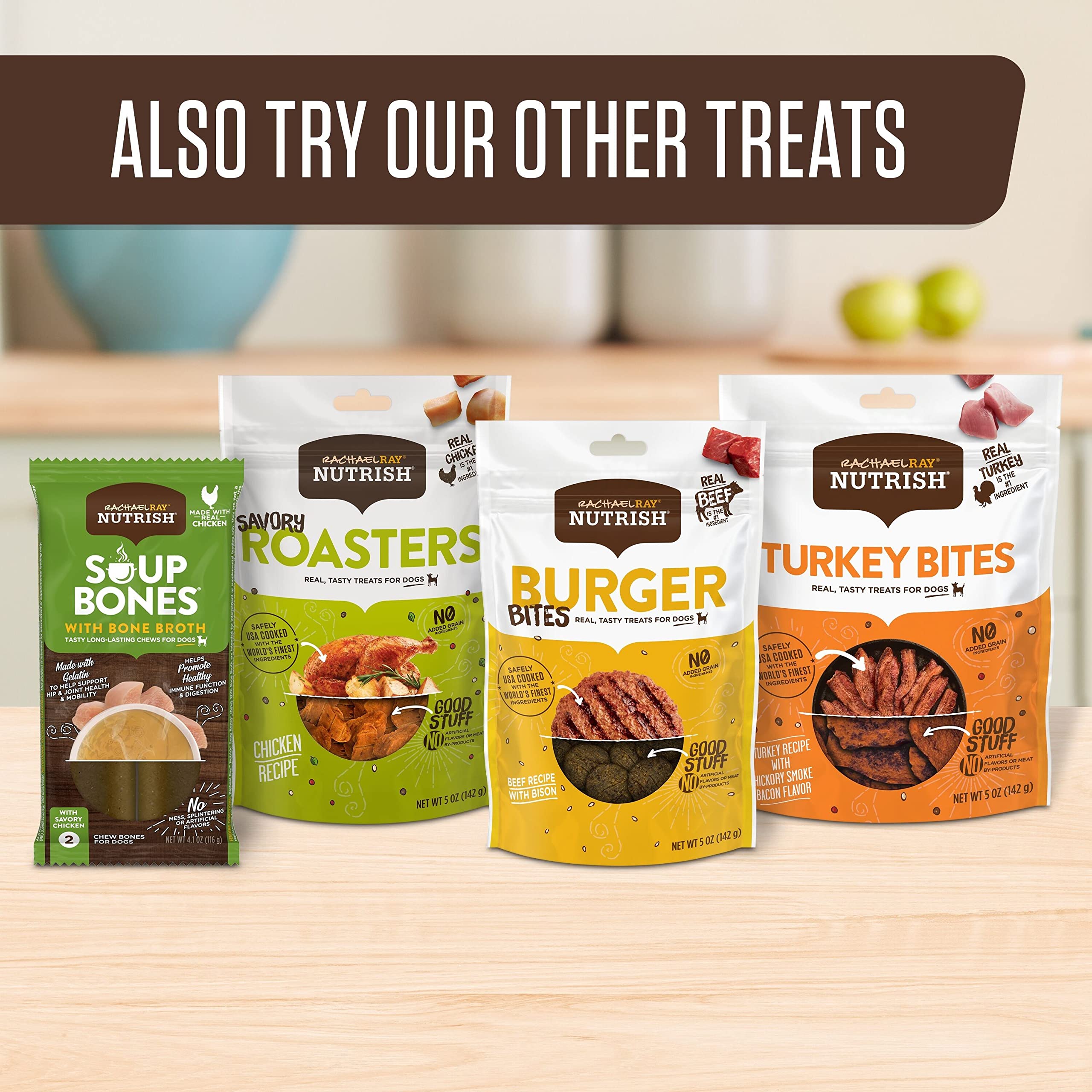 Nutrish Rachael Ray Huesos Largos para Perro: masticación diaria