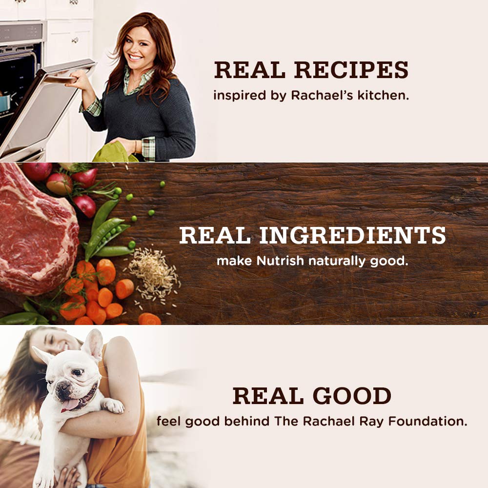 Nutrish Rachael Ray Huesos de Sopa: auténticos para Perro