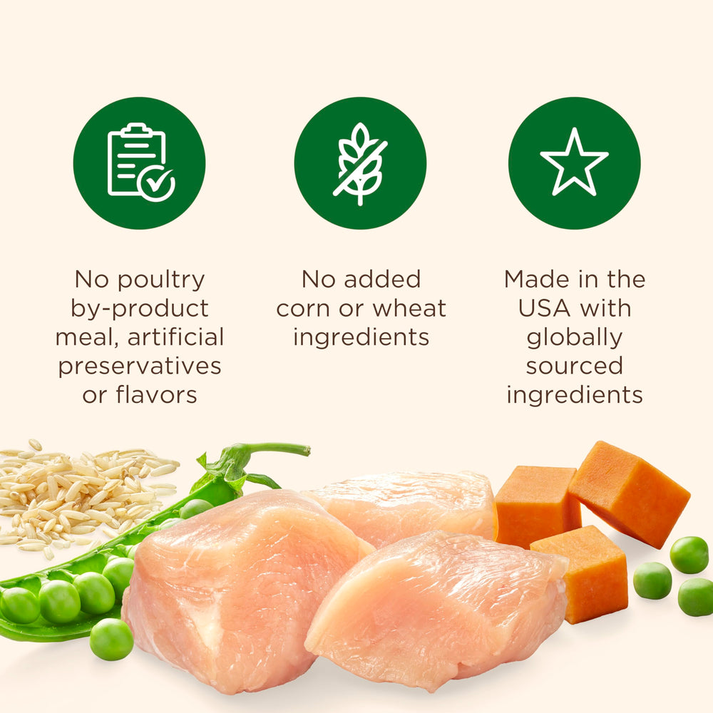 Nutrish sin sabores artificiales ni conservantes para una opción más natural.