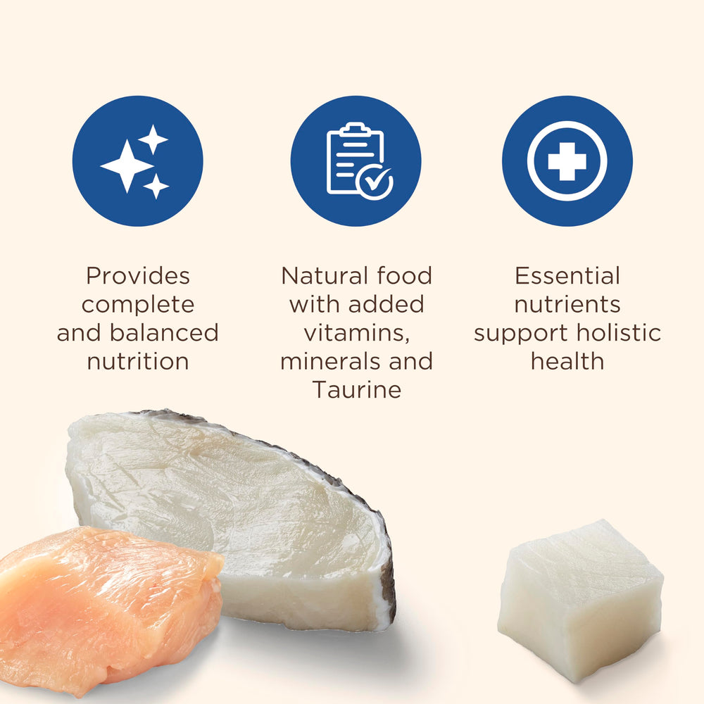 Nutrish tarrinas porcion para servir en plato con facilidad.