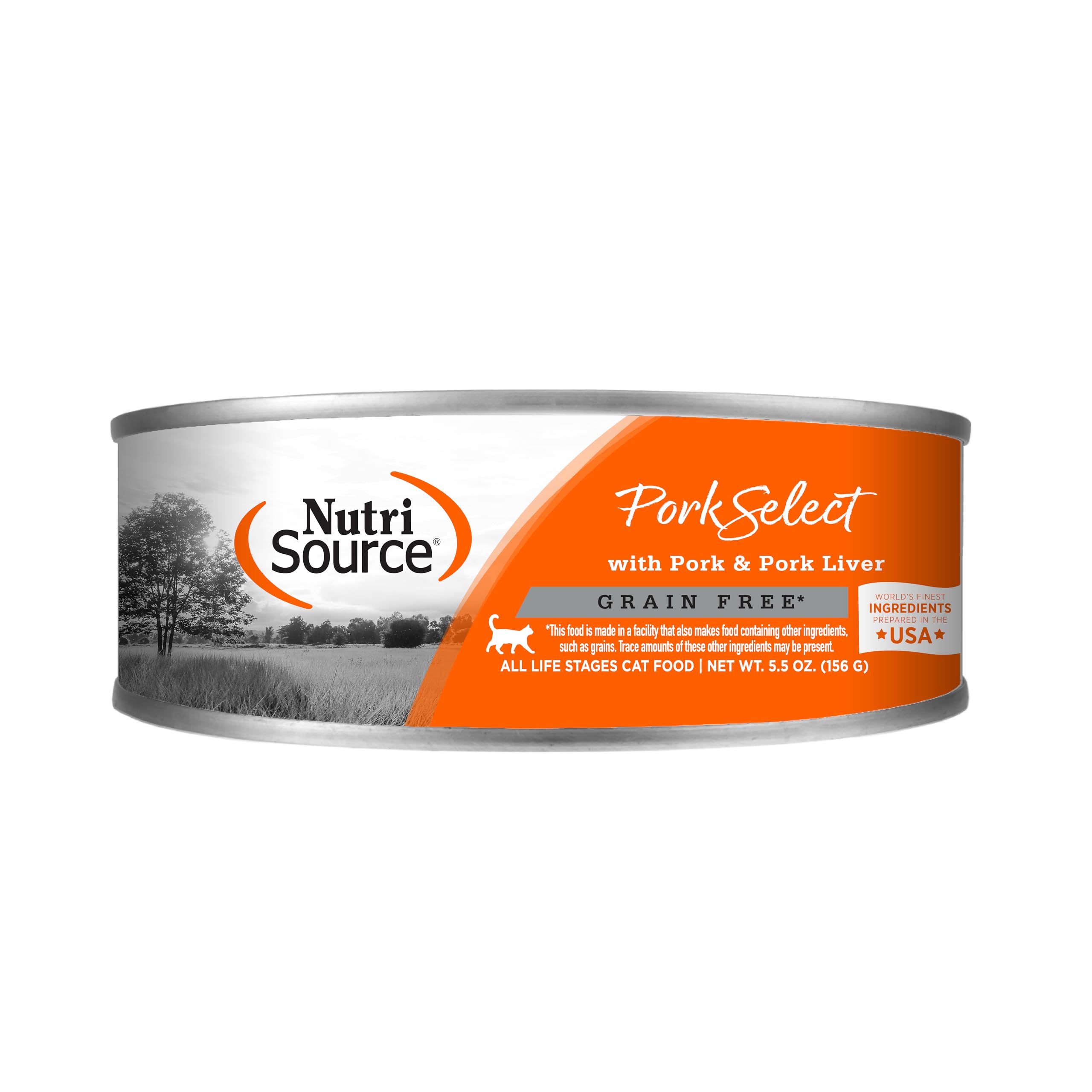 NutriSource Gato, lata cerdo hígado, dieta proteica sabrosa.
