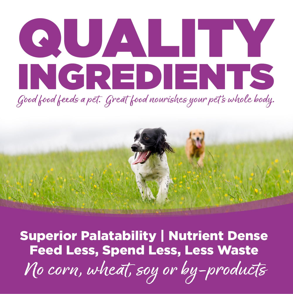 NutriSource con omega-3 y omega-6 para un sistema cardiovascular saludable.