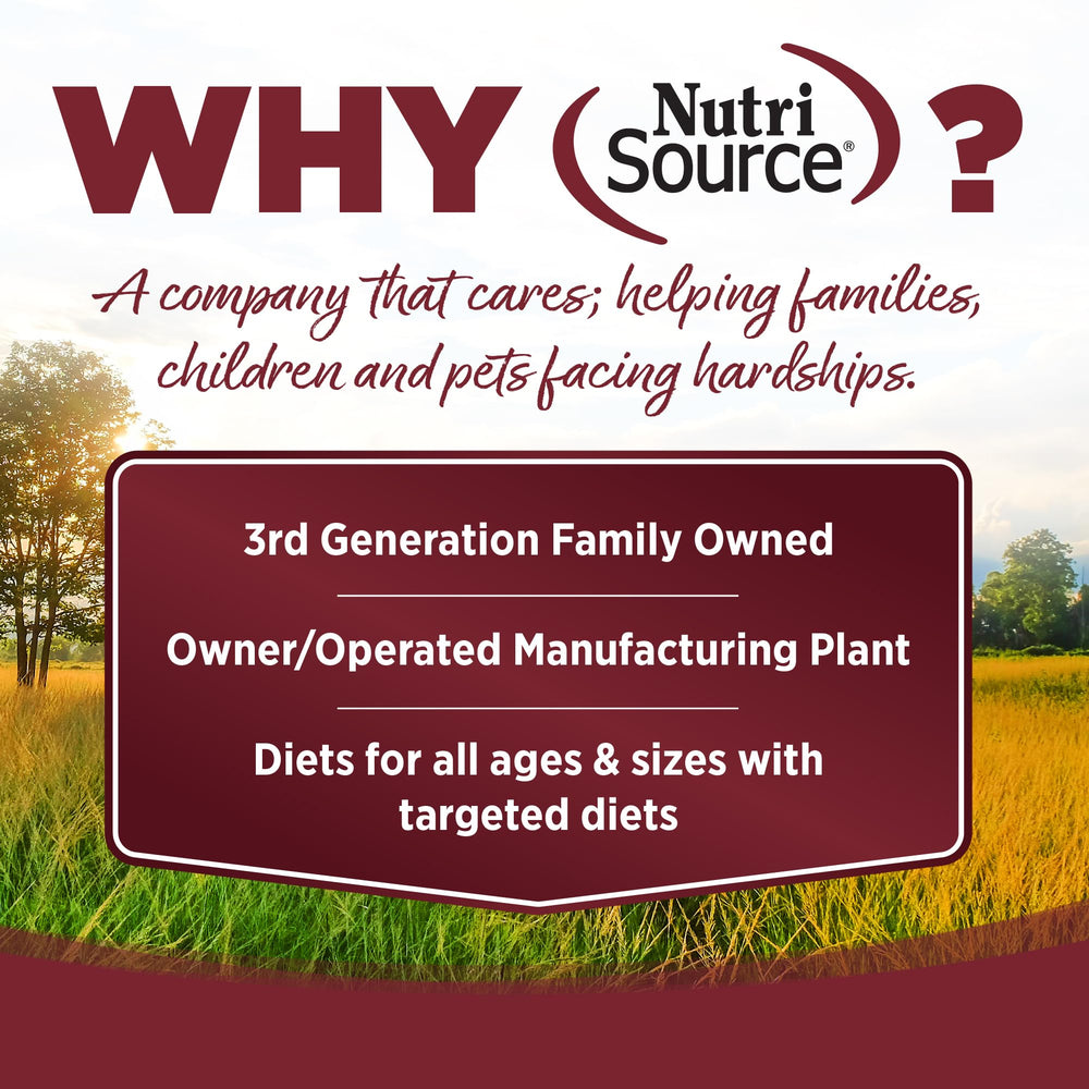 NutriSource con probióticos y prebióticos para digestión.