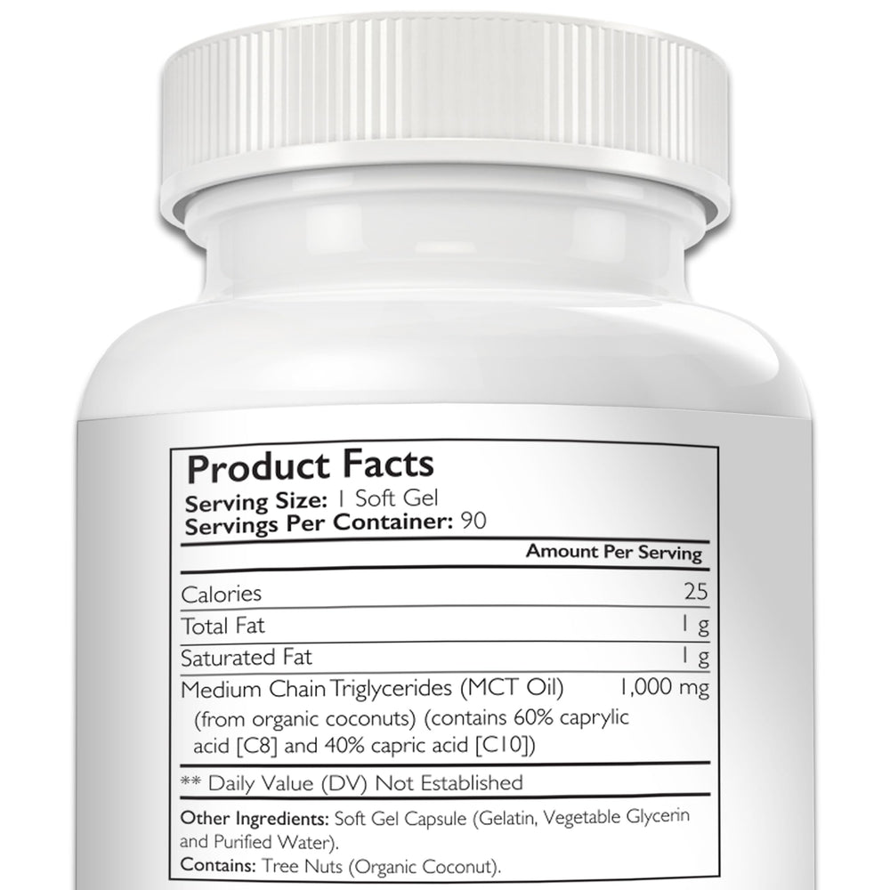 Nutrition Strength MCT para perros con coco orgánico como ingrediente principal.