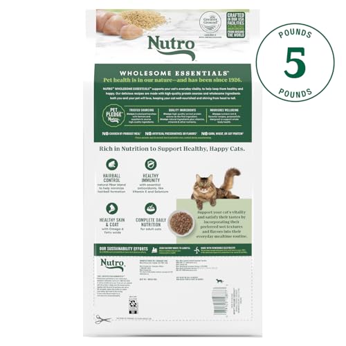 Nutro arroz marrón e ingredientes naturales para nutrición equilibrada
