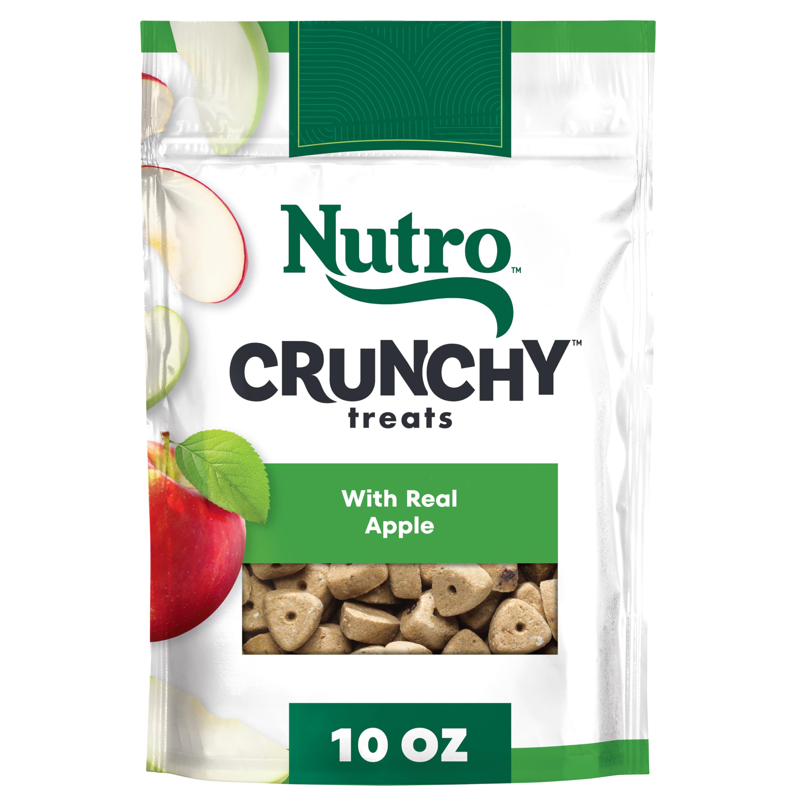 Golosinas Nutro para perros con manzana real, bolsa 10 onzas