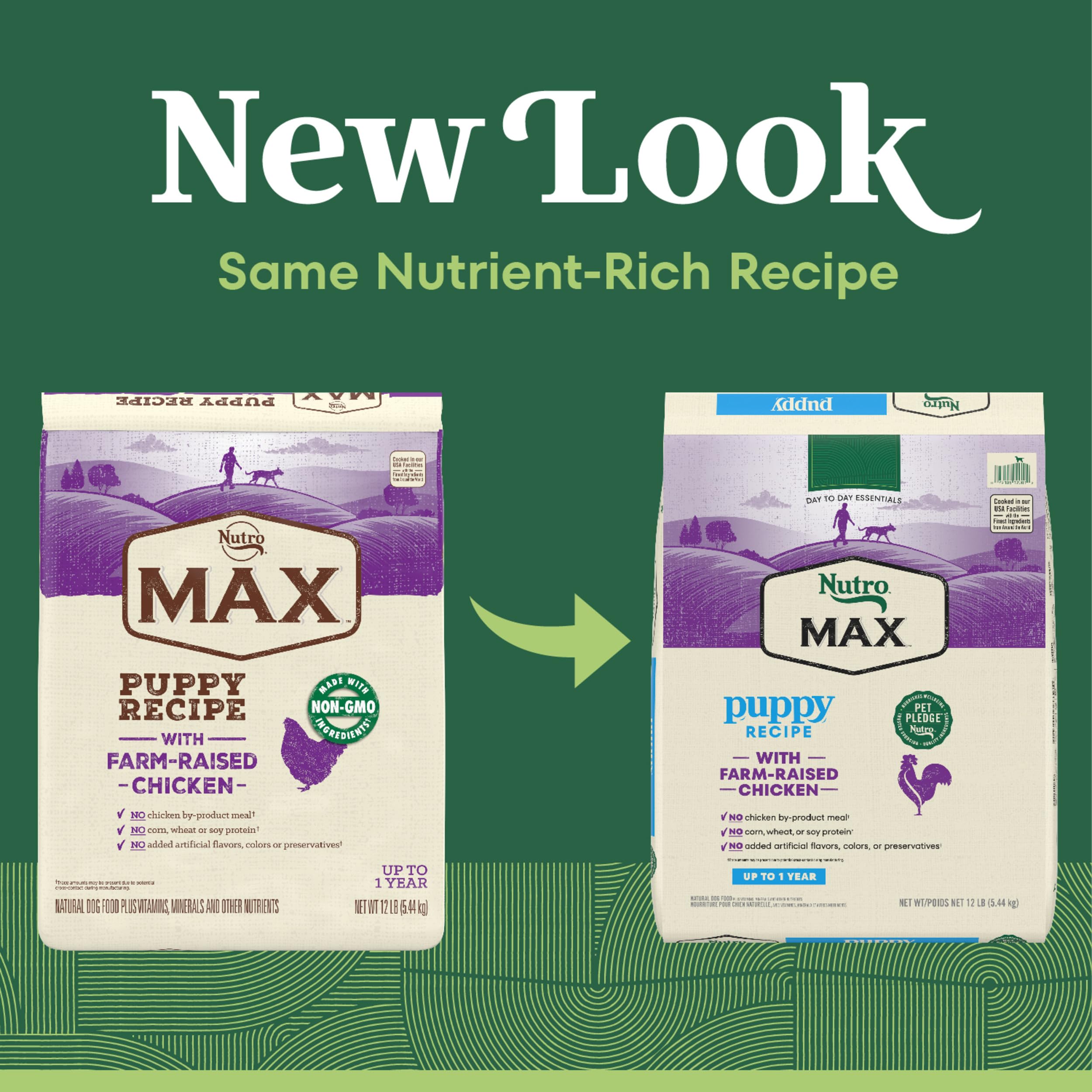 Nutro MAX Cachorro Piel y pelaje saludables gracias a Omega 6 y 3