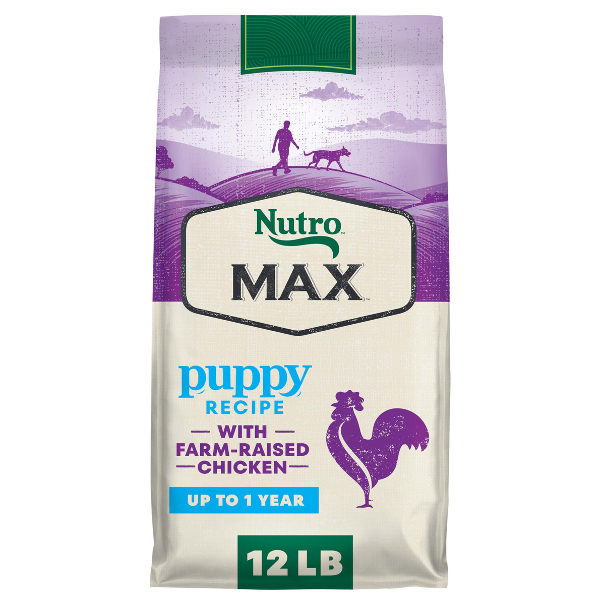 Nutro MAX Cachorro Receta seca pollo de granja, ideal para crecimiento