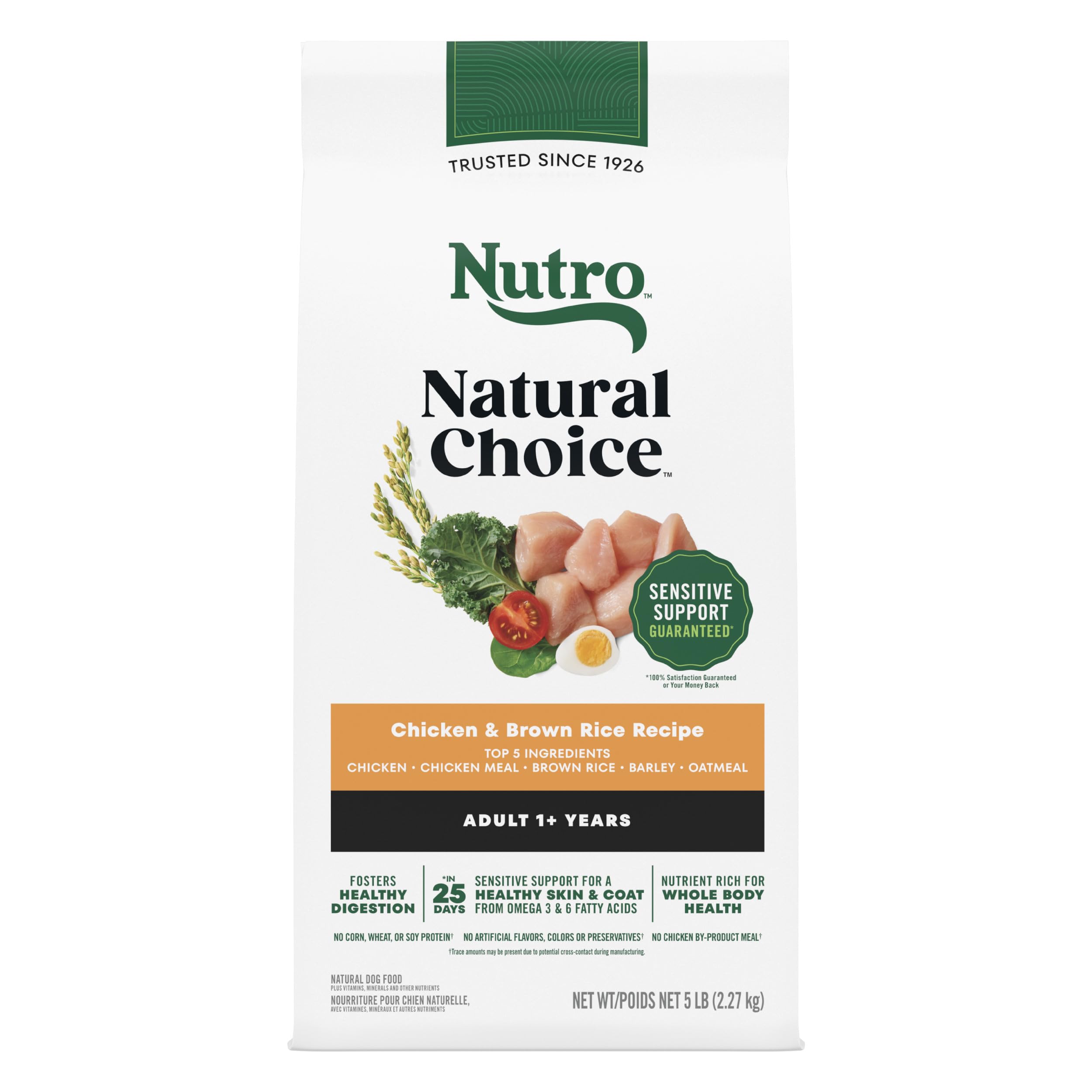 Nutro Natural Choice: croquetas con pollo y arroz integral, promueven energía diaria