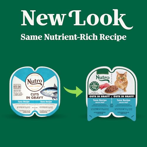Bandejas dobles Nutro Perfect Portions, 24 unidades, opción conveniente para alimentar a tu gato.