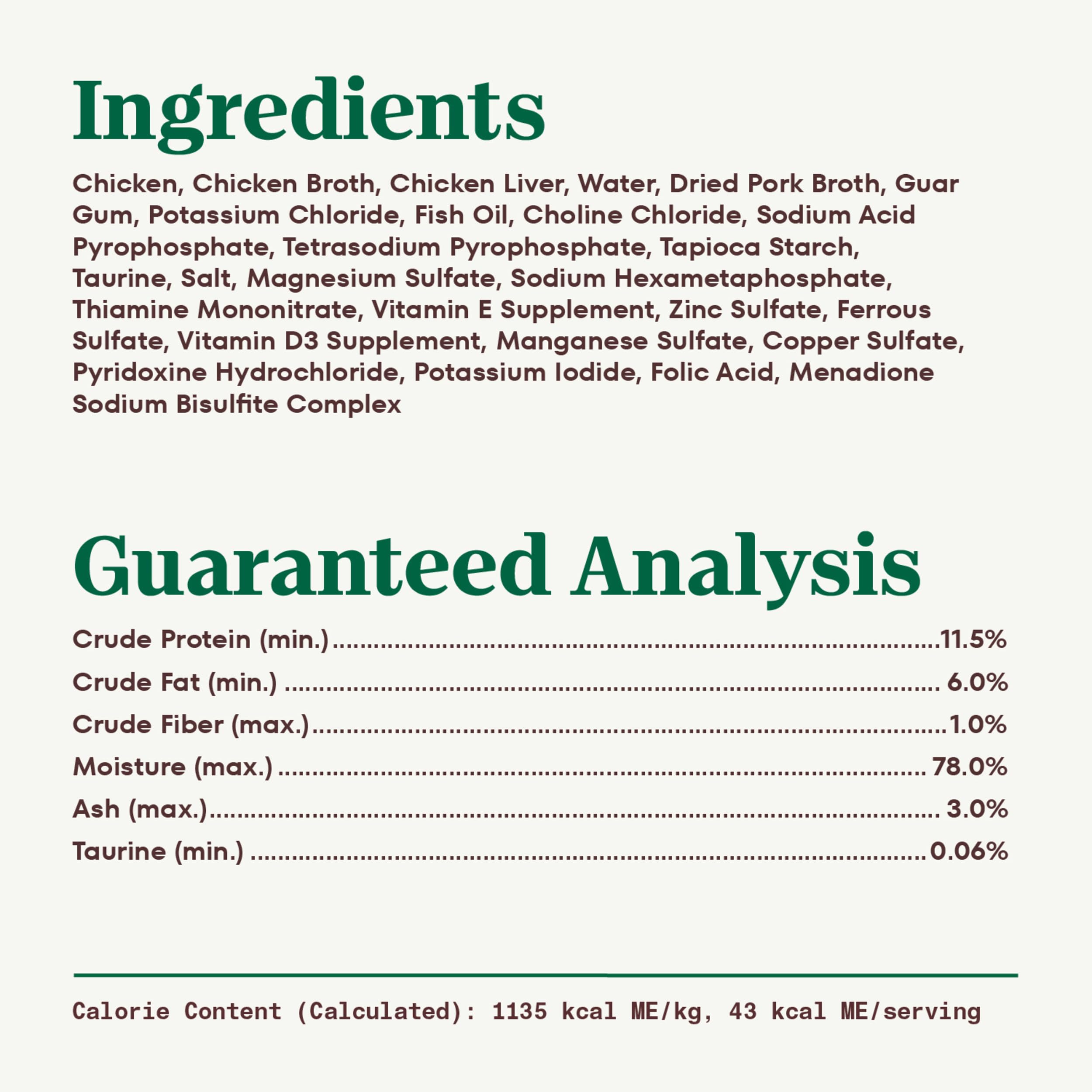 Nutro Perfect Portions Hecho en EE.UU., calidad y trazabilidad.