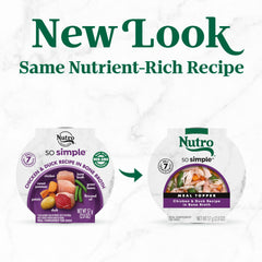 Nutro So Simple mezcla con croquetas para mayor variedad en la comida diaria.